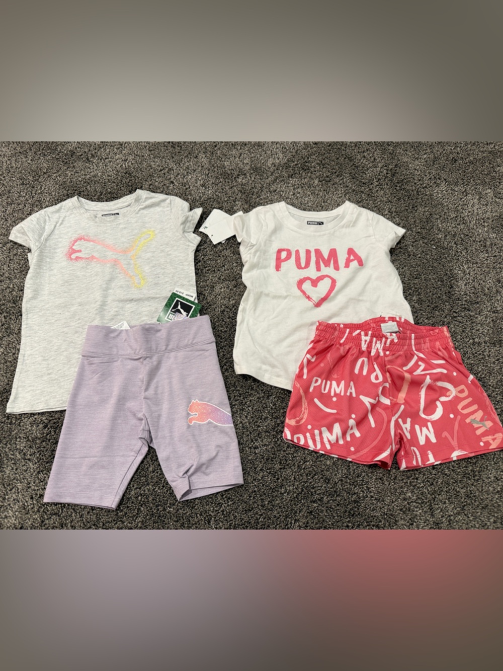 Puma Girls' Two-Piece outfit Sets. NWT